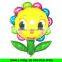 Wholesale Pretty Sunflower Smile Face Big Balloon for Velentine's Day