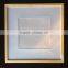 7inch unfinished wood square photo picture frame