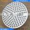 Beelee Round Brass Shower Rubber Nozzle Filtered High Flow Shower Head