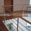 Cheap indoor stainless steel interior decorative PVC railings suppiler