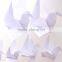 Artificial Wedding Decorative Hanging White Color Origami Paper Cranes