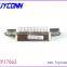 2.16mm Champ DDK Solder DIP Termination Connector PCB Mounting Straight Type Female Receptacle with Spring Latches
