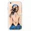 Newest charming design cartoon sexy girl TPU IMD print iPhone 6S mobile cover phone accessories