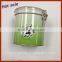 Hot selling bottom price airtight tin box with plastic lid