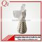 Hot sell and popular design glass angels glass crafts with candlestick for decoration