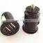 Car USB Charger Dual USB Car Charger For Iphone/ Ipad