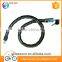 Steel and PVC guard against thef bicycle joint lock and bike cable lock