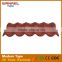 2016 new style stone coated long span color coated heat resistant metal roofing sheet