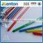 2015 hot sale colorful hard plastic juice box straw wrap film