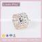 Bling Flower Crystal Rhinestone Diamond Napkin Ring for Wedding