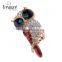 2015 new products New model with high quality artificial eagle brooch, rhinestone brooch wholesale body jewelry