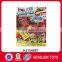 cartoon plastic traffic set toys with pullback function