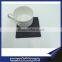 Hot-sale creative and waterproof rough edge natural black slate cup pad