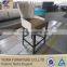 chesterfield design antique fabric bar chair