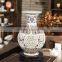 Jingdezhen luxury Hollow ceramic home decor Decoration Vase