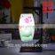 Ceramic Handpainted Antique Wooden Table Lamp for Hotel
