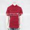 Good after-sales service cut sew striped polo shirts softextile