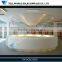 Designed for office use curved reception desk