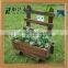 Home Garden Wooden Design Flower Pot Gardening Pots