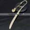 Personalized Custom Engraved Logo Metal Bookmark Decoration for Promotion