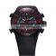 WEIDE french luxury brands watch men classic japan movement quartz analog digital dual time display