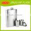 Fashion Stainless Steel Hip Flask Silk Screen Painting Hip Flask Simple And Decent