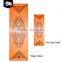 Custom made new style microfiber digital printed yoga hand towel in 100% recycled material