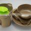 biodegradable rice husk fiber wholesale kids dinner set