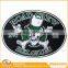 Garments accessories manufacturer in china custom woven clothing embroidery gun patch