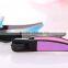 Beauty design double Metal nail file with white plastic handle