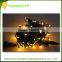 Christmas lighting plug/battery operated decorative indoor firefly string lights christmas tree light necklace adapter