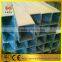 Galvanised steel square pipe,gi square hollow steel tube,shs/shs steel pipe made in China