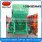 JZM350 concrete mixer with Friction wheel drive to climb bucket feeding