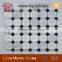 Octagon white marble mixed Nero Marquina premium mosaics tile