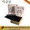 Decorative luxury cardboard storage paper box book shape leather box