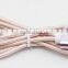 Aluminum alloy charging woven nylon line