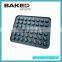 Carbon steel round shape big cup 6 jumbo muffin tray