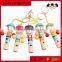 Coloful Promotion Baby Animals Wooden Whistle Toy