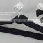 Cheap wholesale velvet tie hanger, multifunctional flocked scarves hanger