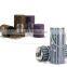 luxury packaging tea tubes with lids