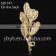 golden leaf stamen DIY jewelry accessories hair accessories DIY handmade material -747