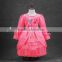 beautiful baby favourite long sleeve Princess cosplay dress original selling cheaper frozen dresses for kids