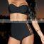 Swimsuit Swimwear Vintage Push Up Bandeau HIGH WAISTED Bikini Set