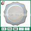 Wholesale gold 10.5 inch porcelain dinner plate