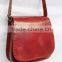Real leather hand made satchel bag's for girl's by venus leatherware india