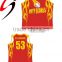 Hot sale sublimation basketball uniform