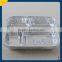 Disposable 4- compartment aluminium foil food tray