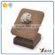 Custom wood color jewelry ring display bar popular in the market