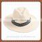Popular brown classic terylene fedora gentleman hats