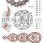 Super Cool Gold Temporary Tattoo for Summer Time